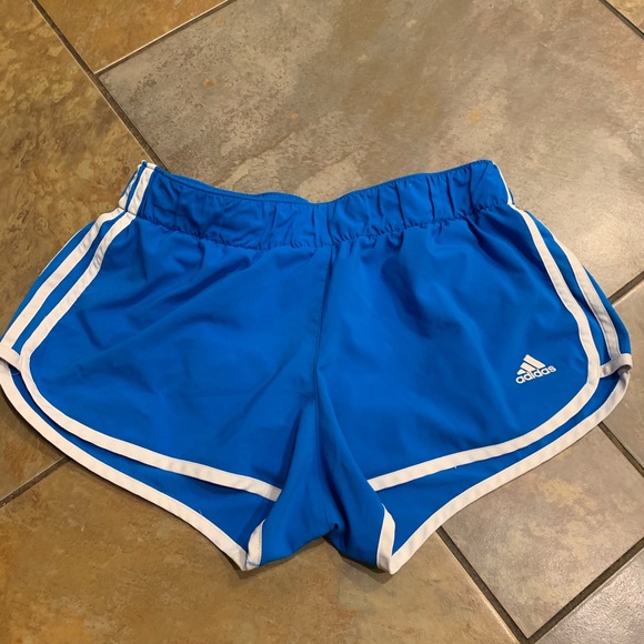 adidas Pants - Adidas Womens S Running Shorts 3" Blue w/ Liner